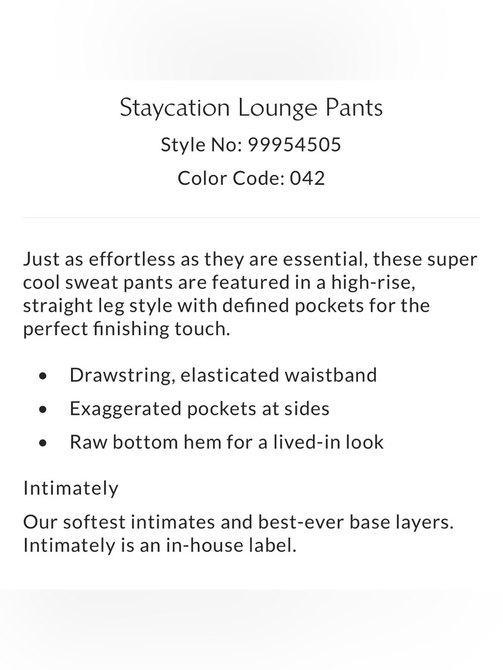 Intimately Free by Free People Staycation Lounge Pants - Picture 6 of 8